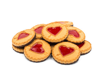 biscuit with jelly filling