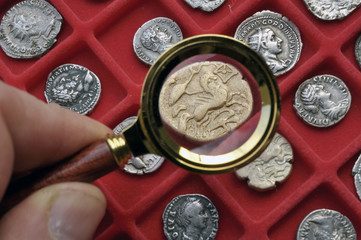 collection monnaies antiques