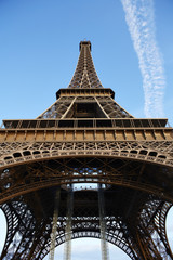 Eiffelturm, von unten 2