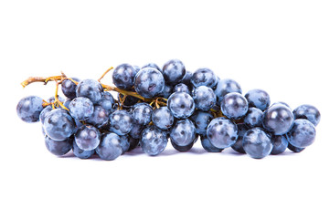 Grape on white background