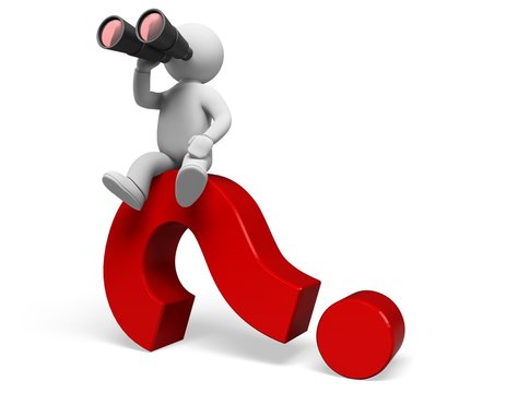 recommend clip art: Asking. 3D. Answer search