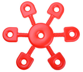 futuristic technological snowflake design element