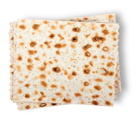 Matzah. Passover background. matzoh (jewish passover bread