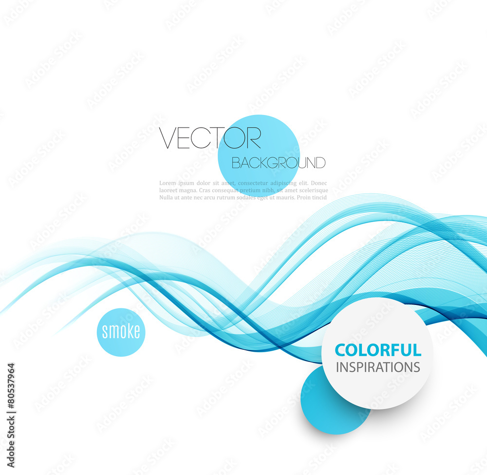 Poster abstract curved lines background. template brochure design