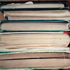 old books row background