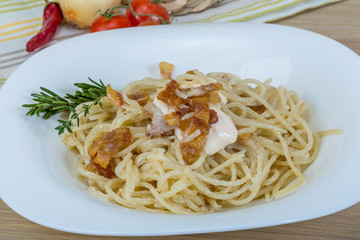 Pasta carbonara