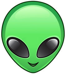 Fototapeta premium Alien icon