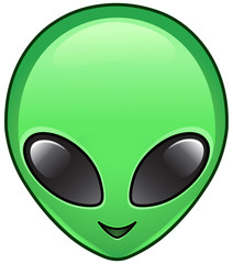 Naklejka premium Alien icon