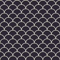 Fish Scales Seamless Pattern