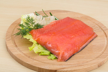 Salted salmon