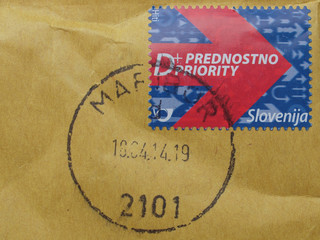 Slovenian stamp