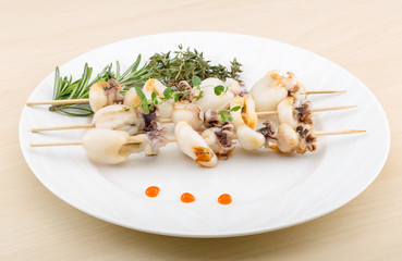 Grilled cuttlefish