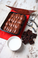 bignè al cioccolato
