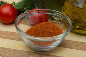 Paprika powder