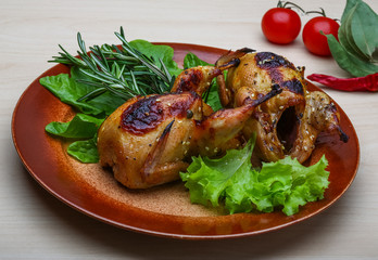 Roasted Quail