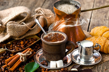 Black coffee