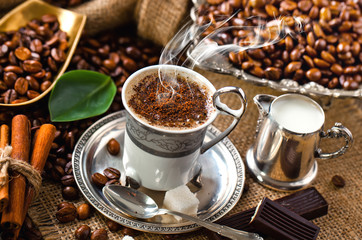 Black coffee