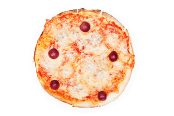 Pizza isolated on white background
