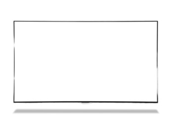 Obraz premium monitor isolated on white