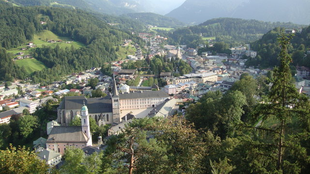 Berchtesgaden from Lockstein