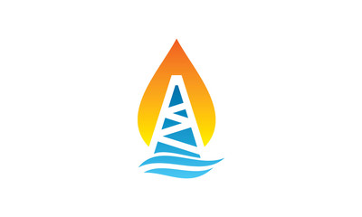 Offshore Rig Logo