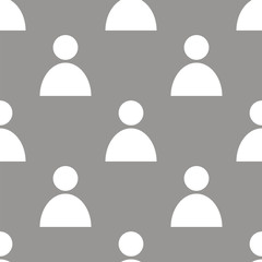 People seamless pattern