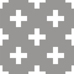 Obraz premium Cross seamless pattern