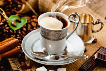Black coffee