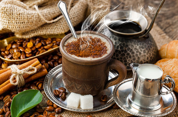 Black coffee