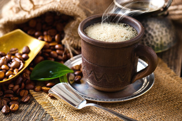 Black coffee