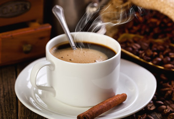 Black coffee