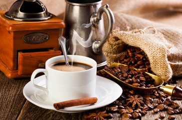 Black coffee
