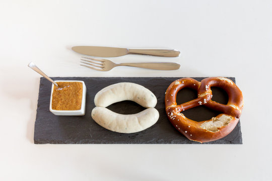 Wei&szlig;wurst und Brezn