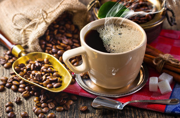 Black coffee