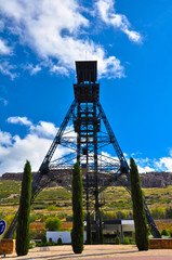Puertollano, Espa√±a, castillete minero, miner√≠a del carb√≥n © luisfpizarro