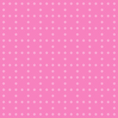 Pink seamless pattern with abstract flowers.