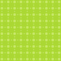 Green cute seamless pattern, wallpaper, vector.