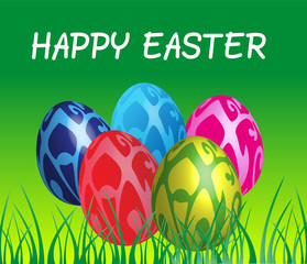 Happy Easter eggs, easter day, easter season,eggs vector