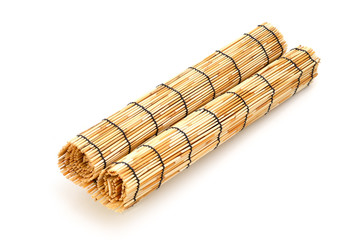 Japanese or Chinese bamboo curtain