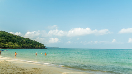 пляж на тропическом курорте Паттайя, Таиланд