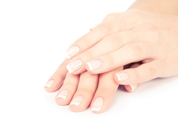 care for sensuality woman nails