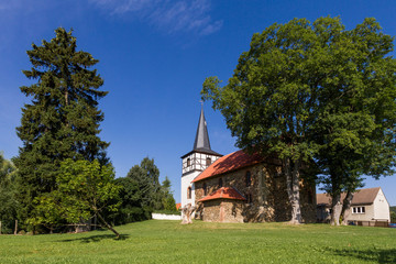 Kirche Pansfelde Falkenstein Harz