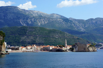 Fototapeta premium Views of Budvanska Riviera