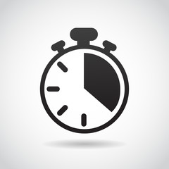 Count down vector icon. - obrazy, fototapety, plakaty