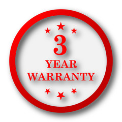 3 year warranty icon