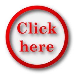 Click here icon
