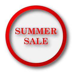 Summer sale icon