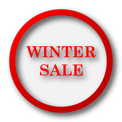 Winter sale icon
