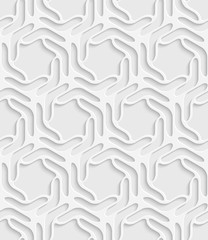 Seamless Snowflake Background