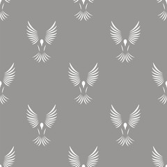 Bird seamless pattern